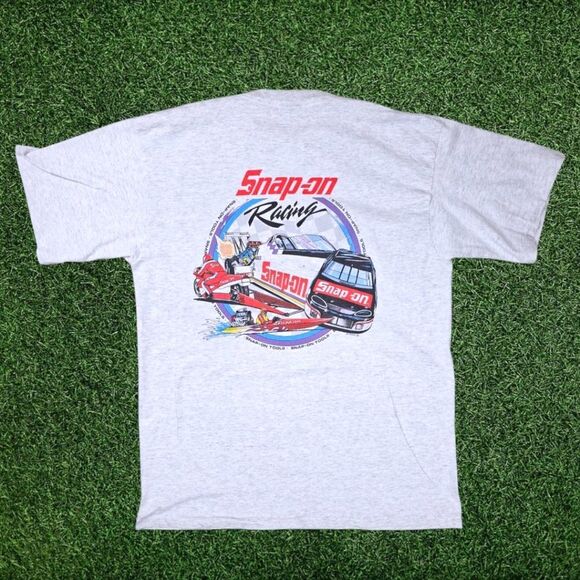 VINTAGE SNAP ON RACING SHIRT 1996 - Picture 4 of 7